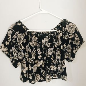 Floral Crop Top